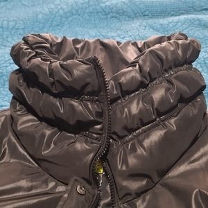 *Soia & Kyo* long DOWN funnel neck puffer coat parka winter jacket!